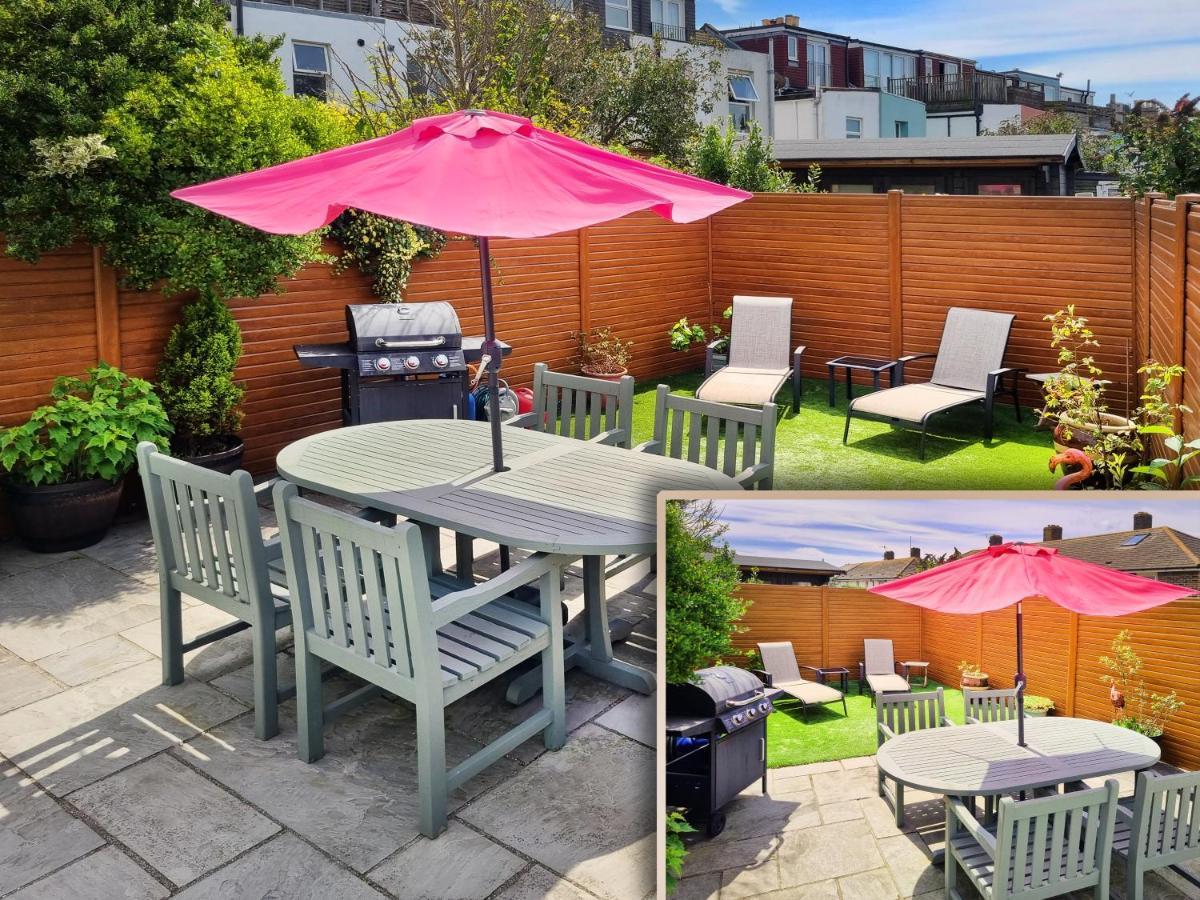 Sunny Queens Park Home - Garden & Private Parking Brighton Екстер'єр фото